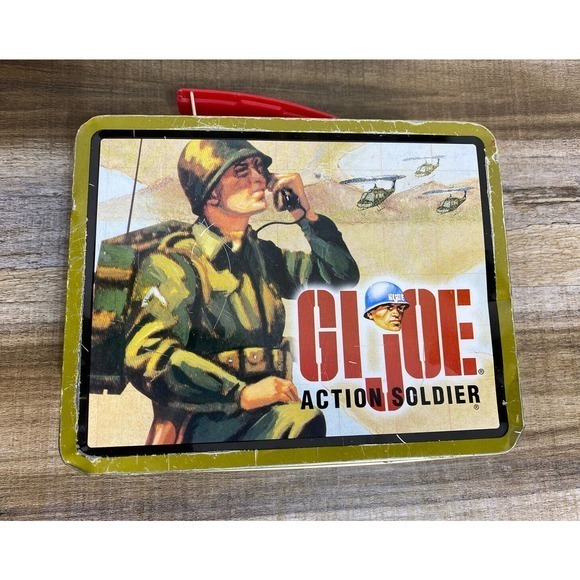 Other - Vintage 1997 GI JOE Action Soldier TIN LUNCH BOX Collectible Item